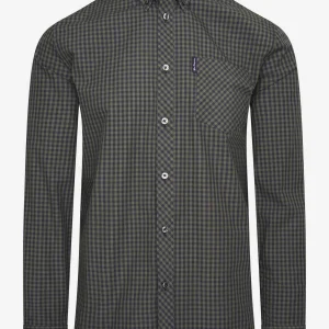 Signature gingham aw - loden