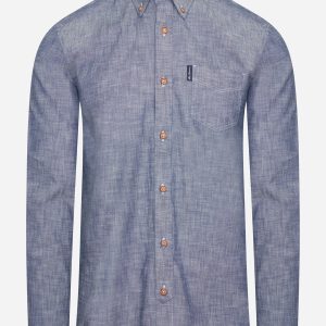Chambray shirt - dark navy