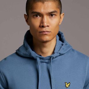 Pullover hoodie - slate blue