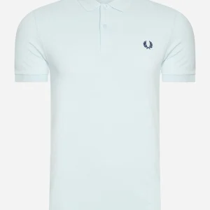 Plain fred perry shirt - light ice
