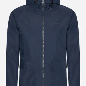 Hooded domus jacket - navy dress