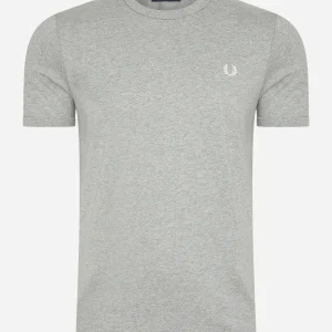 Ringer t-shirt - steel marl