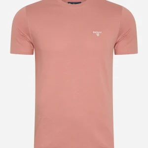 Essential sports tee - pink clay