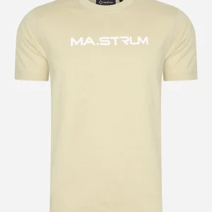 Chest print tee - ash