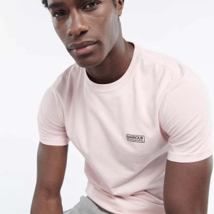 Small logo tee - pink cinder