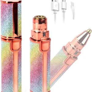 2-in-1 Reinigbare Gezichts- & Wenkbrauwepilator – Silvara