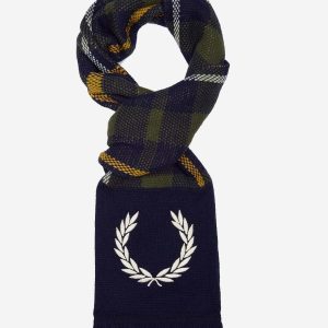 Fred Perry x Nicholas Daley scarf - shaded navy