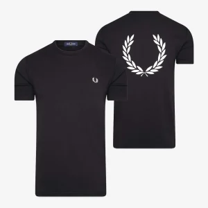 Laurel wreath t-shirt - black