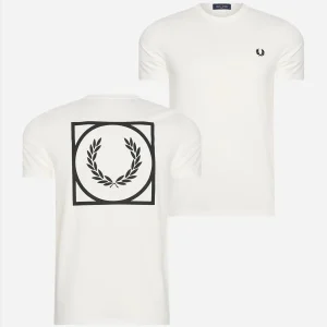 Graphic print t-shirt - snow white