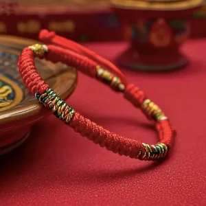 Geluksarmband van Rode Zijde