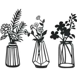 VerdantGrace Wanddecoratie Set