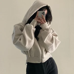 Veelzijdige Cropped Hoodie