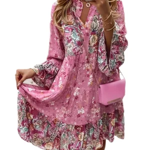 Amelia Boho Bloemenjurk