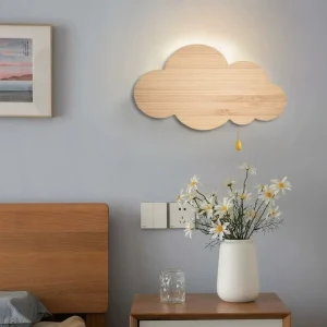 Schattige LED Wolk Wandlamp