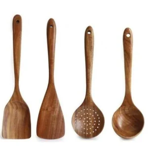 Eco-Friendly Teak Utensils Set