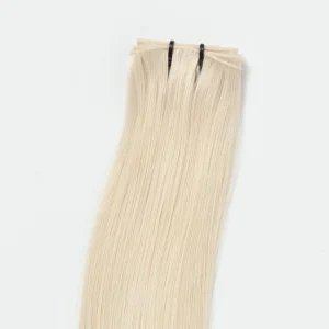 Naadloze Hairextensionstrook – SilkLine (Light Ash Blonde 60B)