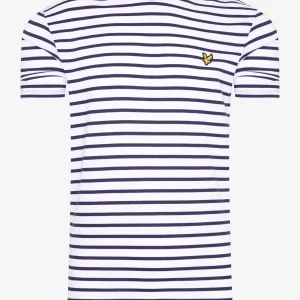 Breton stripe t-shirt - navy white