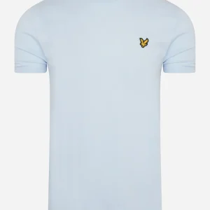 Crew Neck T-Shirt - pastel blue