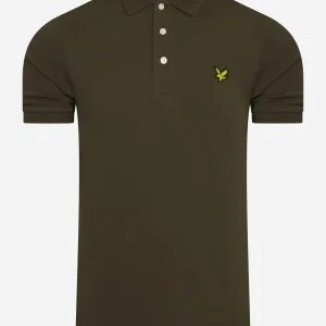 Slim stretch polo - trek green