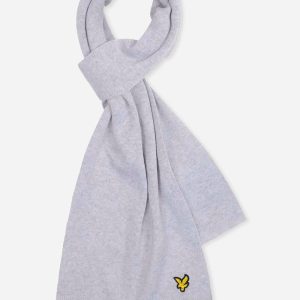 Scarf - light grey marl