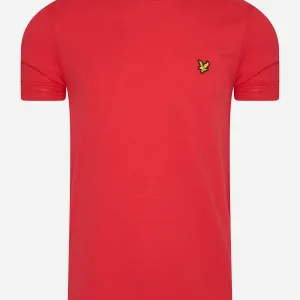 Crew neck t-shirt - gala red