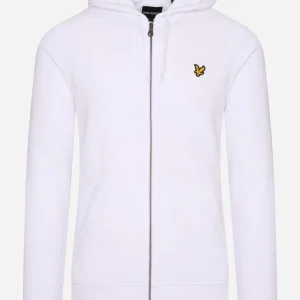 Zip through hoodie - white