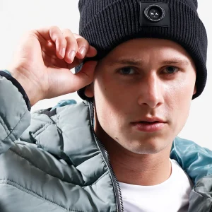 Siren knitted beanie - black