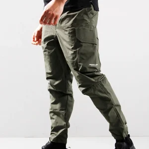 Forte polyamide cargo pant - khaki