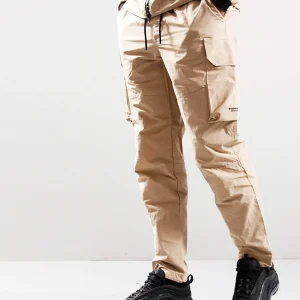 Forte polyamide cargo pant - sandstone