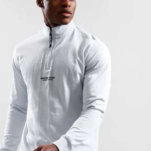 Siren 1/4 zip - dolphin grey