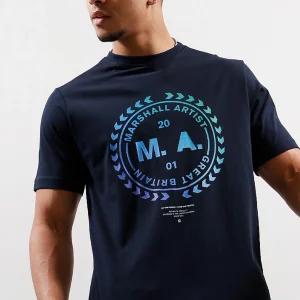 Ombre t-shirt - navy