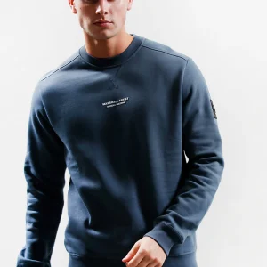 Siren crewneck - slate blue