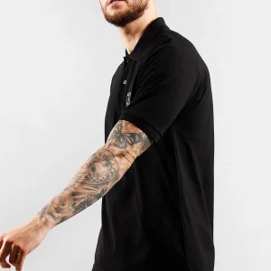 Siren s/s polo - black