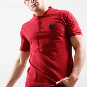 Siren ss polo - guard red