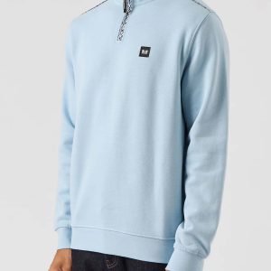 Matisa - winter sky blue house check