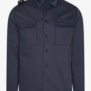 DH two pocket overshirt - ink navy