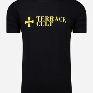 Cult x logo tee aw - black