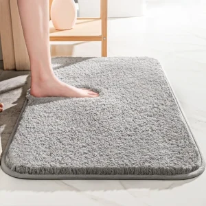 CloudLuxe – Super Dikke Luxe Badkamer Mat met Ultieme Zachtheid en Antislip Onderkant