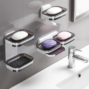 Wandbevestigde Zeepbakje van ABS - BathTidy