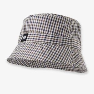 Queensland bucket hat - check