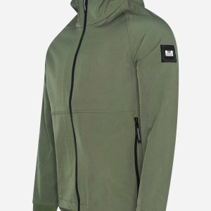 Stipe softshell - green clay