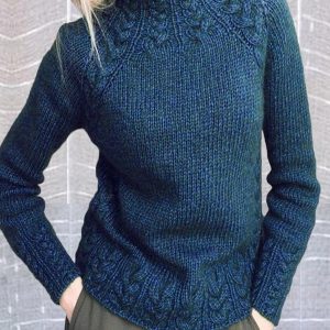 Zachte gebreide trui met Relax-Fit – Rana